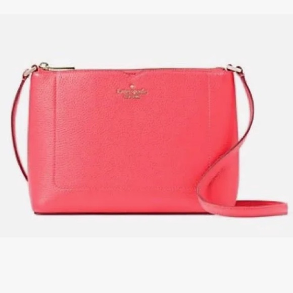 kate spade Handbags - KATE SPADE textured leather crossbody in RIPE PAPAYA BRAND NEW PACKAGED